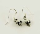Earring Skull Cut Drop