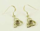 Silver Earring Trinity Amethyst
