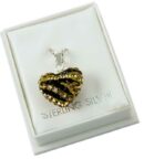 Silver Pendant Heart 14mm