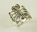 Ring Silver Butterfly