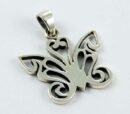 Pendant Silver Butterfly