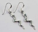 Earring Silver Snake