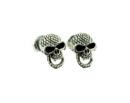 Earring Skull With Bobbled Head