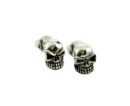 Earring Silver Stud Skull