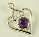 Pendant Silver Amethyst
