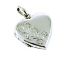Pendant Silver Locket Heart
