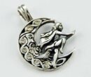 Pendant Silver Witch 26mm