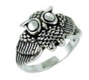 Ring Silver Owl Body