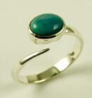 Silver Ring Turquoise Oval