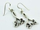 Earring Knotted Drop