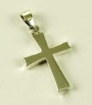 Silver Pendant Cross L3.5cm