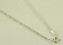 Chain Silver Curb 18 Inch