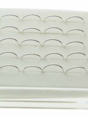 Nose Ring Silver Plain 20pcs