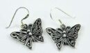 Earring Silver Butterfly