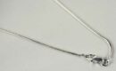 Silver Chain Snake 20 Inch