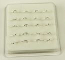 Nose Stud Silver Hoop 20pcs