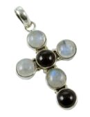 Silver Pendant Cross Shape