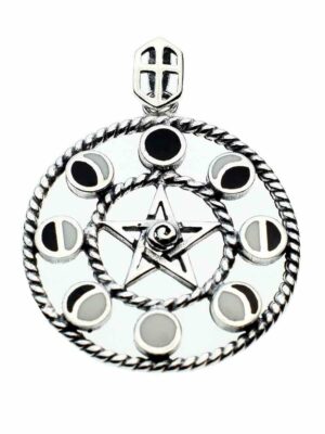 Pendant Silver Moon And Star