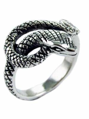 Ring Silver Snake