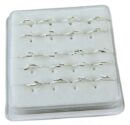 Nose Stud Silver Hoop 20pcs