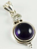 Pendant Silver Amethyst