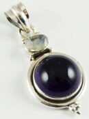 Pendant Silver Amethyst