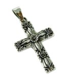 Silver Pendant Cross L4cm