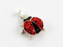 Pendant Silver Ladybird H2cm