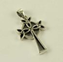 Pendant Silver Triquetra Cross