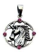 Pendant Silver Unicorn H2.5cm