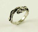 Ring Silver Dragon Body