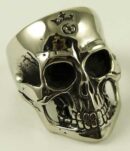 Ring Skull Head Hollow Eyes