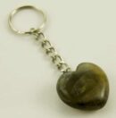 Keyring Heart Flourite