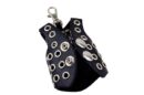 Keyring Black Jacket With Holes