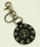 Keyring Pewter Skulls