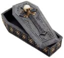 Skull Coffin Box 17x7x5.5cm