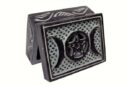 Soapstone Box Pentagram And Moon 4x10cm
