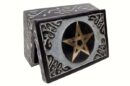 Soapstone Box Pentagram 5x14cm