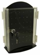 Display Stand Black Acrylic 25cm
