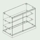 Cabinet 1200x500x940