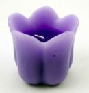 Candle Tulip Light Purple H8cm