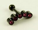 BP Labret Steel Tragus Pink