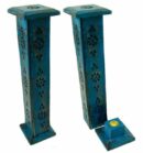 Incense Holder Tower Blue