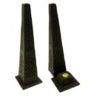 Incense Holder Tower Black