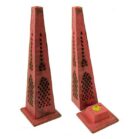Incense Holder Tower Pink