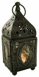 Lantern Metal Black Temple