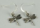 Earring Silver Dragonfly