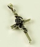 Silver Pendant Cross L4cm