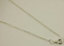 Silver Chain Long Curb 18 Inch