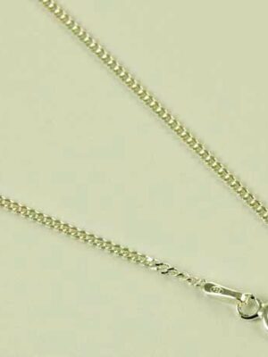 Silver Chain Singapore Curb 20 Inch